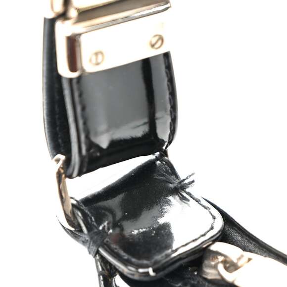 Chanel Patent Quilted Small Chocolate #239947C15B - Picture 10 of 10